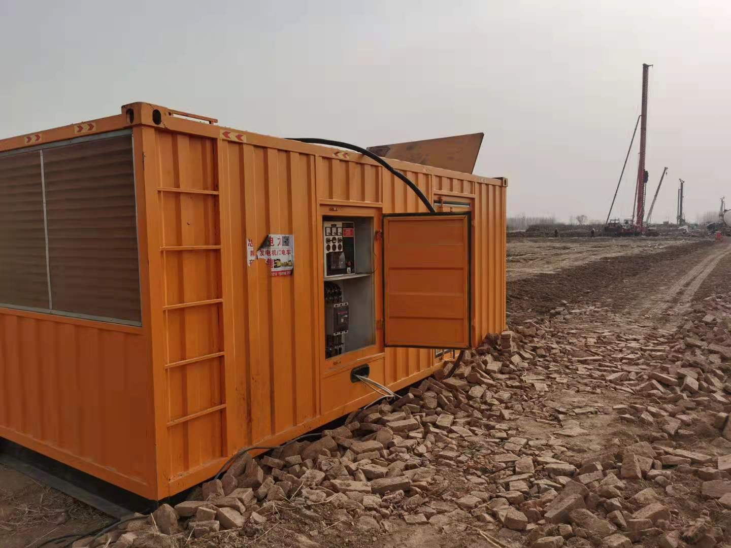 东阳发电车租赁-柴油发电机组的安装须知